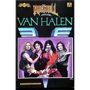 Rock N Roll Comics #16 Van Halen 1990 1st Print Unauthorized Biography NM